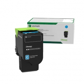 Lexmark 75M1HC0. Cartouche de toner originale. Rendement élevé, cyan