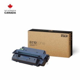 Réusinée HP 10A (Q2610A). Cartouche de toner MICR. Noir. Ecotone