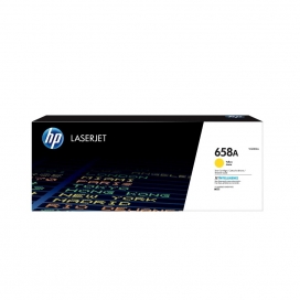 Originale HP 658A (W2002A). Cartouche de toner. Jaune.