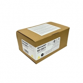 Sharp MXC50TY. Cartouche de toner original jaune 