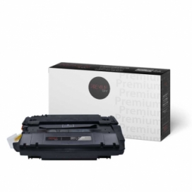 Compatible HP 55X (CE255X). Cartouche de toner. Rendement élevé. Noir. Premium Tone
