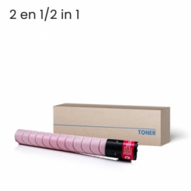 Konica Minolta Universelle (TN324M / TN512M). Cartouche de toner compatible. Magenta.