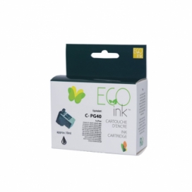 Canon PG-40 (0615B002). Remanufactured Black Ink Cartridge. EcoInk