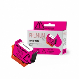 Epson 202XL (T202XL320). Compatible Magenta Ink Cartridge High Yield. Premium Ink