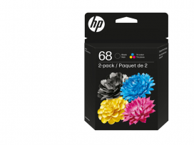 HP 68 (6L6S2TN) - 2-Pack Black / Tri-color