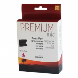 Brother LC79M. Compatible Magenta Ink Cartridge High Yield. Premium Ink