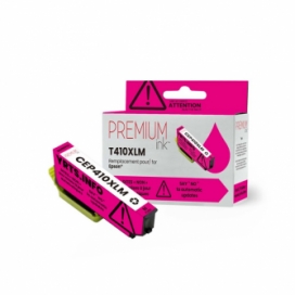 Epson 410XL (T410XL320). Compatible Magenta Ink Cartridge High Yield. Premium Ink