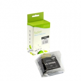 Brother LC209BK. Compatible Black Ink Cartridge. Fuzion