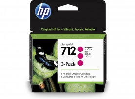 HP™ 3ED78A - HP 712 - 29ml. 3-Pack