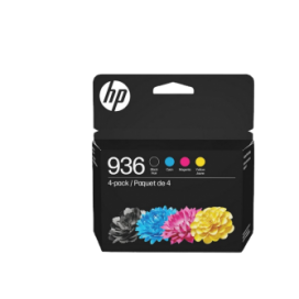 Original HP 936 (6C3Z5LN). Ink Cartridge. Value Pack (4)