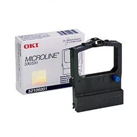 Okidata 520/590 (52106001) Original Black Seamless Ribbon