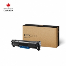 Remanufactured HP 125A (CB541A). Cyan Toner Cartridge. Ecotone