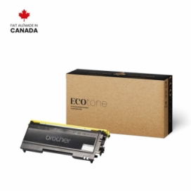 Brother TN350. Remanufactured Black Toner Cartridge. Ecotone