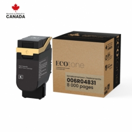 Xerox 006R04831. Remanufactured Black High Yield Toner Cartridge Ecotone