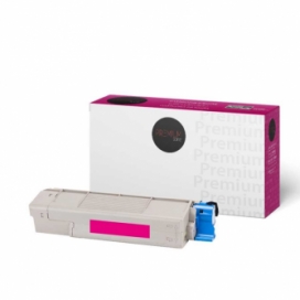 Okidata 44315302. Compatible Magenta Toner Cartridge. Premium Tone