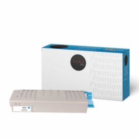 Okidata 46507603. Compatible Cyan Toner Cartridge. Premium Tone
