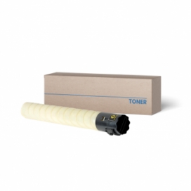 Konica Minolta TN321Y (A33K230). Compatible Yellow Toner Cartridge.