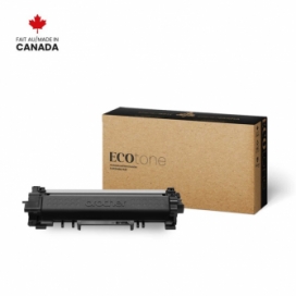 Brother TN760. Remanufactured Black Toner Cartridge High Yield. Ecotone