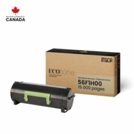 Lexmark 561H (56F1H00). Remanufactured MICR Black Toner Cartridge High Yield. Ecotone