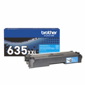 Brother TN635XXL (C). Original Cyan Toner Super High Yield Cartridge