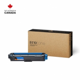 Brother TN221C. Remanufactured Cyan Toner Cartridge. Ecotone