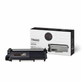 Brother TN660. Compatible Black Toner Cartridge High Yield. Premium Tone