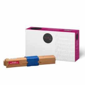 Okidata 46508702. Compatible Magenta Toner Cartridge. Premium Tone