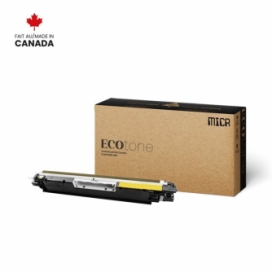 Remanufactured HP 126A (CE312A). Yellow Toner Cartridge. Ecotone