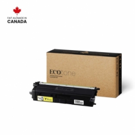Brother TN433Y. Remanufactured Yellow Toner Cartridge High Yield. Ecotone
