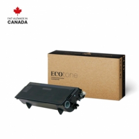 Brother TN540. Remanufactured Black Toner Cartridge. Ecotone