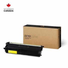 Brother TN439Y.Remanufactured Yellow Toner Cartridge Ultra High Yield. Ecotone