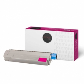 Okidata 44059110. Compatible Magenta Toner Cartridge. Premium Tone
