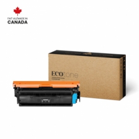 Remanufactured HP 508X (CF361X). Cyan Toner Cartridge High Yield. Ecotone