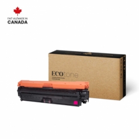 Remanufactured HP 651A (CE341A). Cyan Toner Cartridge. Ecotone