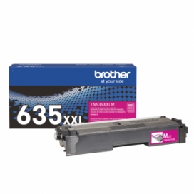 Brother TN635XXL (M). Original Magenta Toner Super High Yield Cartridge