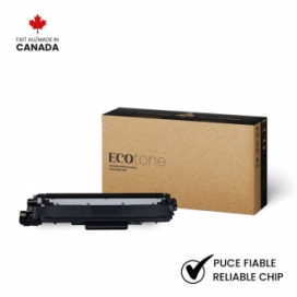 Brother TN227BK. Remanufactured Black Toner Cartridge High Yield. Ecotone