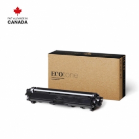 Brother TN221BK. Remanufactured Black Toner Cartridge. Ecotone