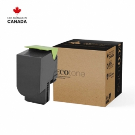 Lexmark 521 (52D1000). Remanufactured Black Toner Cartridge. Ecotone