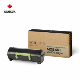 Sharp MXB46T. Remanufactured Black Toner Cartridge Ecotone