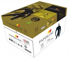 Paperline Golden 75 Multiuse Paper - 20 lb. - 8.5" x 11" PEFC Certified, 5000 Sheets