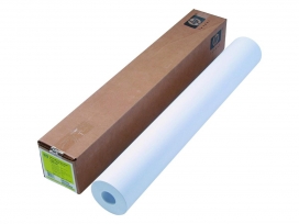 Papier HP blanc brillant - 36 pouces X 150 pieds - Mandarin de 2 pouces (1 rouleau)
