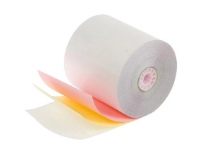 Rouleaux de papier bond, 3'' x 60' (3 copies) - 50 rouleaux