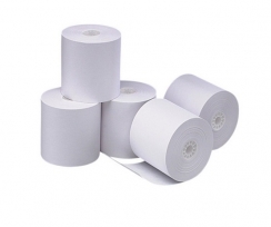 Rouleaux de papier bond, 3'' x 155' (1 copie) - 50 rouleaux