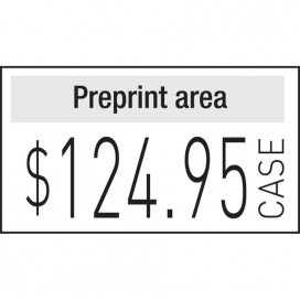 Avery - 1131 Fastening Gun Labels - Removable, white