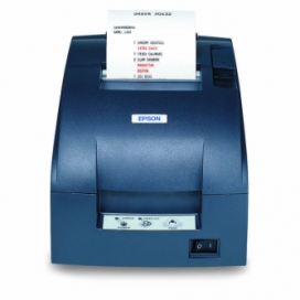 Epson® TMU220B-653 Receipt Printer Two Color Dot Matrix Serial Interface