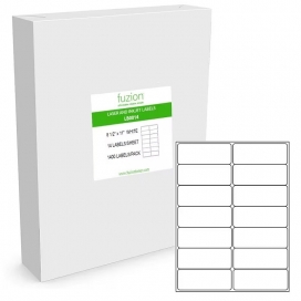 Avery 5162. Étiquettes d'adresse laser compatible. 4" x 1-1/3" 1400 étiquettes. Fuzion