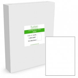 Avery. Étiquettes d'adresse laser compatible. 8-1/2 x 11", 100 étiquettes. Fuzion