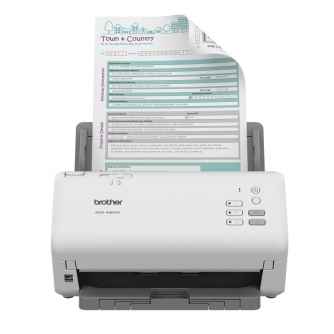 Brother ADS-4300N. Numériseur de bureau professionnel pour les entreprises