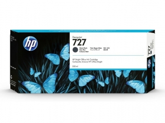 HP 727 C1Q12A - Noir mat 300ml