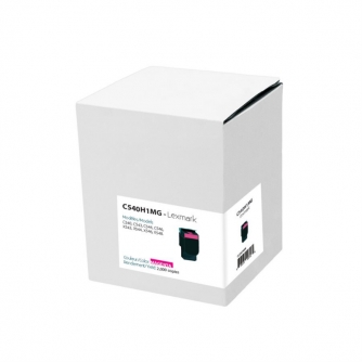 Lexmark C540H1MG. Cartouche de toner compatible. Rendement élevé. Magenta. Premium Tone